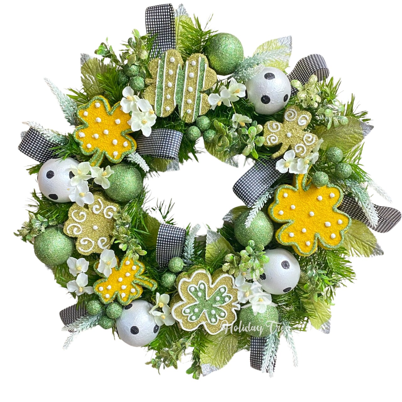 St. Patrick's Day Wreath - Final sale / Non-returnable and Non-refundable